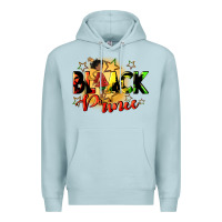 Blue Mist black prince Premium Hoodie - CowGirlArtShop