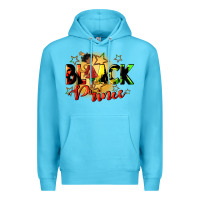 Ocean Blue black prince Premium Hoodie - CowGirlArtShop