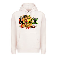 Pale Pink black prince Premium Hoodie - CowGirlArtShop