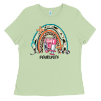 Matcha nurse life rainbow Ladies Tee - JahusDesignShop