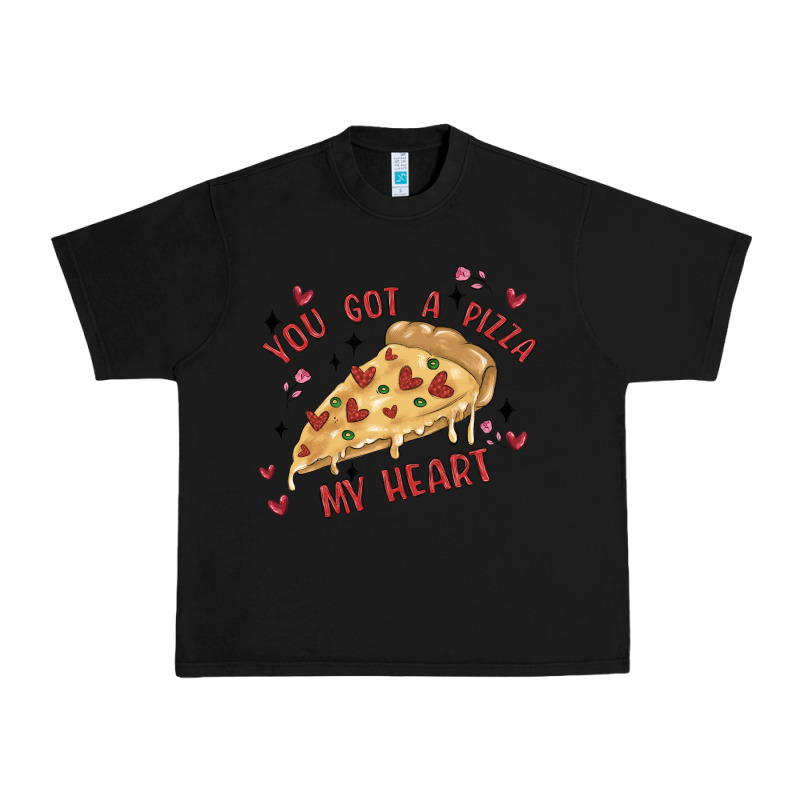 You Got A Pizza My Heart Urban Heavy Tee by MaliasSmallBusiness | Teevron