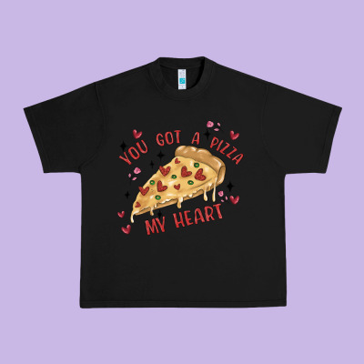 You Got A Pizza My Heart Urban Heavy Tee Designed By Maliassmallbusiness