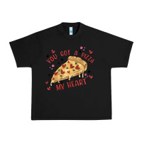 Black you got a pizza my heart Urban Heavy Tee - MaliasSmallBusiness