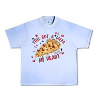 Grape Ice you got a pizza my heart Urban Heavy Tee - MaliasSmallBusiness