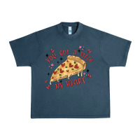 Midnight Navy you got a pizza my heart Urban Heavy Tee - MaliasSmallBusiness