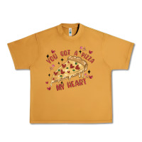 Peanut Butter you got a pizza my heart Urban Heavy Tee - MaliasSmallBusiness