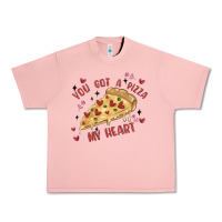 Salmon you got a pizza my heart Urban Heavy Tee - MaliasSmallBusiness