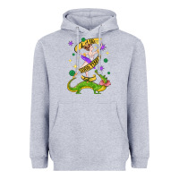 Heather Grey let the good times roll (2) Heavyweight Hoodie - CowGirlArtShop