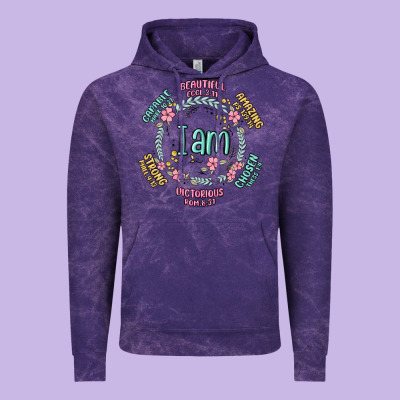 I Am Inspiration Vintage Hoodie Designed By Maliassmallbusiness