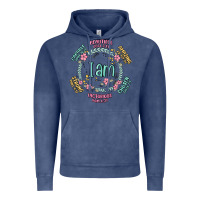Vintage Denim i am inspiration Vintage Hoodie - MaliasSmallBusiness