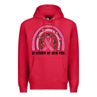 Cardinal in october we wear pink rainbow Premium Hoodie - JahusDesignShop