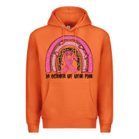 Carrot in october we wear pink rainbow Premium Hoodie - JahusDesignShop