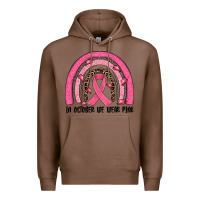 Chestnut in october we wear pink rainbow Premium Hoodie - JahusDesignShop