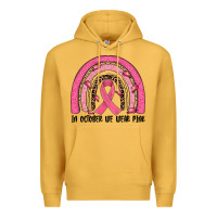 Mustard in october we wear pink rainbow Premium Hoodie - JahusDesignShop