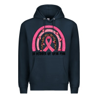 Navy in october we wear pink rainbow Premium Hoodie - JahusDesignShop