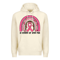 Sandshell in october we wear pink rainbow Premium Hoodie - JahusDesignShop