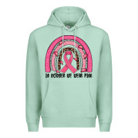 Seafoam in october we wear pink rainbow Premium Hoodie - JahusDesignShop