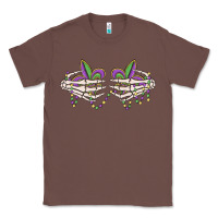 Chestnut skeleton hands mardi gras Classic Tee - MaliasSmallBusiness
