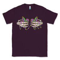 Plum skeleton hands mardi gras Classic Tee - MaliasSmallBusiness