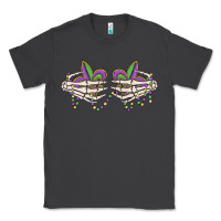 Smoke skeleton hands mardi gras Classic Tee - MaliasSmallBusiness