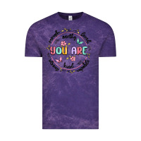 Cloud Purple you are enough Vintage Tee - MaliasSmallBusiness