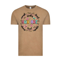 Vintage Coffee you are enough Vintage Tee - MaliasSmallBusiness