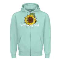 Seafoam Kentucky Girl Zipper Hoodie - Bettercallsaul