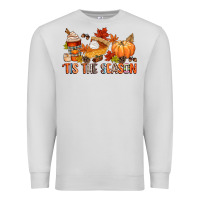 Dove Grey tis the season Premium Sweatshirt - CowGirlArtShop