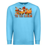 Ocean Blue tis the season Premium Sweatshirt - CowGirlArtShop