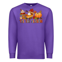 Purple tis the season Premium Sweatshirt - CowGirlArtShop