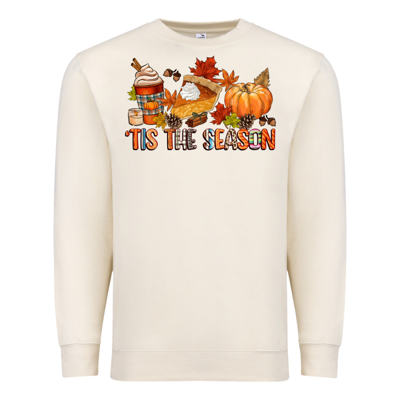 Tis The Season Premium Sweatshirt by CowGirlArtShop | Teevron