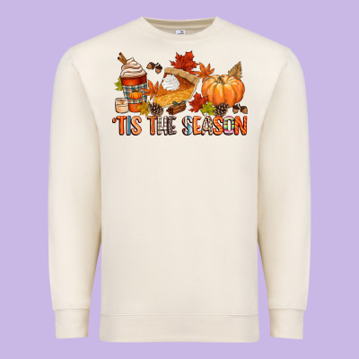 Tis The Season Premium Sweatshirt Designed By Cowgirlartshop