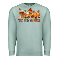 Seafoam tis the season Premium Sweatshirt - CowGirlArtShop