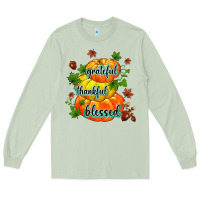 Matcha grateful thankful blessed Long Sleeve Tee - MaliasSmallBusiness