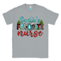 Heather Grey santa s favorite nurse Classic Tee - JahusDesignShop