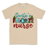 Mushroom santa s favorite nurse Classic Tee - JahusDesignShop