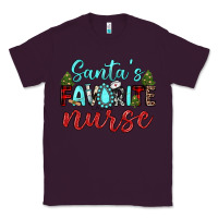 Plum santa s favorite nurse Classic Tee - JahusDesignShop
