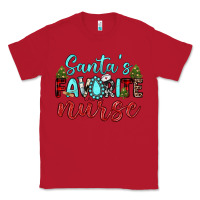 Red santa s favorite nurse Classic Tee - JahusDesignShop