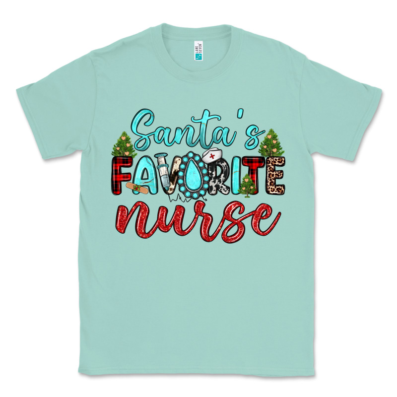 Santa S Favorite Nurse Classic Tee by JahusDesignShop | Teevron