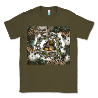 Army Green natures circle of life Classic Tee - CowhideDigitalArt