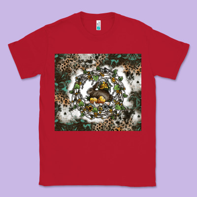 Natures Circle Of Life Classic Tee Designed By Cowhidedigitalart