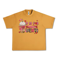 Peanut Butter v is for valentine venti coffee cup Urban Heavy Tee - MaliasSmallBusiness