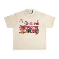 Sandshell v is for valentine venti coffee cup Urban Heavy Tee - MaliasSmallBusiness