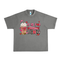 Tornado v is for valentine venti coffee cup Urban Heavy Tee - MaliasSmallBusiness