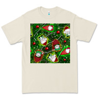 Bone christmas gnomes seamless pattern Premium Tee - BundleAndBundleShop