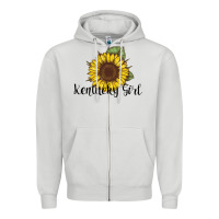 Dove Grey Kentucky Girl Zipper Hoodie - Bettercallsaul