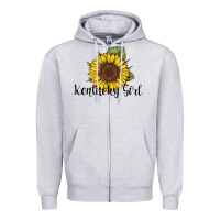 Heather Grey Kentucky Girl Zipper Hoodie - Bettercallsaul