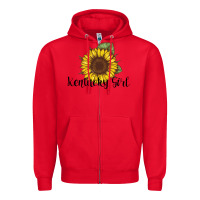 Kentucky Girl Zipper Hoodie | Teevron