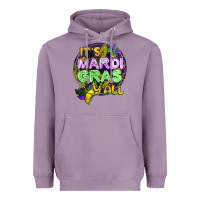 Lavender its mardi gras yall Heavyweight Hoodie - CowGirlArtShop