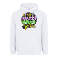 White its mardi gras yall Heavyweight Hoodie - CowGirlArtShop